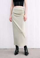 Urban Revivo Wrapped Maxi Skirt