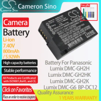 CameronSino Battery for Panasonic Lumix DMC-GH2H DMC-GH2HK DMC-GH2K DMC-GH2S DMC-GH2HGK DMC-G7 fits Leica BP-DC12 camera battery