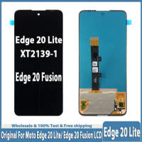 6.7“ Original LCD For Motorola Edge 20 Lite Display XT2139-1 LCD Touch Screen Digiziter Assembly For Motorola Edge 20 Fusion LCD