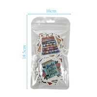 Nhãn dán đọc hình sao 100 Ánh sáng holographic hoàn toàn vinyl Vinyl kindle Nhãn dán trang trí sổ ta