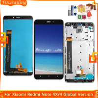 LCD For Xiaomi Redmi Note 4X LCD Note 4 Global Version Snapdragon 625 Display Touch Screen Digitizer For Redmi Note 4 Repair