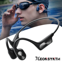 Swimming Headphone Bone Conduction Earphone Bluetooth Wireless Headset IPX8 Waterproof 64GB MP3 Player Hifi Headphone with Mic