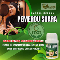 Kapsul Gurah Suara Pemerdu Suara Komposisi Lengkap - Herbal