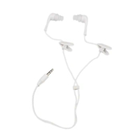 2Pack 3.5mm Waterproof Earphone IPX8 Headset Headphone with Clip on Diving Swimming Underwater For Media Player MP3 iPod
