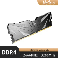 Netac DDR4 Ram Memory 8GB 16GB DDR 2666Mhz 3200Mhz 3600Mhz Memoria Module U-DIMM with Heatsink DDR4 for X99 Motherboard desktop