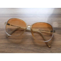 Vintage Balin 666 Sunglasses Size 58/12 125mm สีเหลืองใส