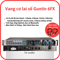 Vang Cơ Lai Số GD GUTIN Brabus 6FX - 8 Chế Độ Hát - Chống Hú Chất Âm Tuyệt Vời - Chức Năng Delay, Ec