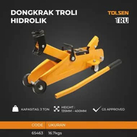 Tolsen Dongkrak TrolI Hidrolik 3Tons Tolsen (Dongkrak Buaya Mobil)