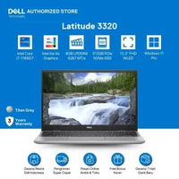 Laptop Dell Latitude 3320 [Core i7-1165G7-8GB-512GB-UMA-Windows 11 Pro-3 Years Warranty] DELL OFFICI