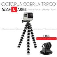 Octopus Gorilla LARGE SIZE Tripod With Mount for Xiaomi Yi, BRICA etc