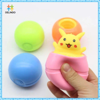 Mainan Squishy Cup Pokemon Pikachu Pop Out Squeeze Fidget Toys Anak Kado Karet