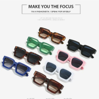 European and American Style Square Frame Sunglasses UV Protection High-End Driving Sunglasses High-E