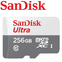 【公司貨 SanDisk】256GB 100MB/s Ultra microSDXC TF UHS-I 記憶卡 256G