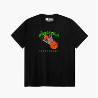 Athletica Official Shop -  Houston SS Black | T-shirt Pria | Kaos Pria | T-Shirt Unisex
