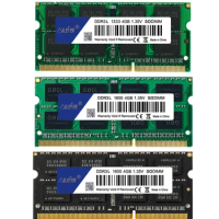 DDR3L 4GB Laptop Ram 1333 1600Mhz PC3L 10600S 12800S DDR3L 204Pin 1.35V SODIMM Notebook Memory