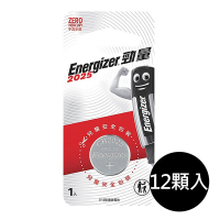【Energizer 勁量】鈕扣型CR2025鋰電池6入 吊卡裝(3V鈕扣電池DL2025)