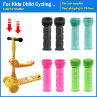 Anti-slip Handlebar Gloves Rubber Bike Bicycle Handle Bar Grips Tricycle Scooter For Kids Child Cycling Handle Bars Riding Parts