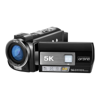 Hot 5K UHD Professional Camcorder Ordro AE20 Video Camera Youtube Vlogging Filming Recorder With WIF