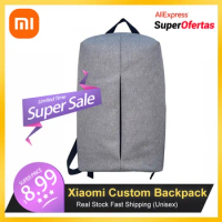 Original Xiaomi Backpack Dual Compartment Storage Waterproof Bag Custom Mi Bagpack Fit For 15.6inch School Office Laptop Bag