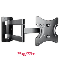 LCD-P40 FULL motion 35kg 30inch 32inch 37inch retractable swivel LCD PLASMA tv mount lcd wall bracket led stand holder