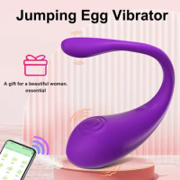 APP Remote Control G Spot Dildo Vibrator Female Wireless Bluetooth Wear Vibrating Egg Clit Stimulator Panties Sex Toys for Women