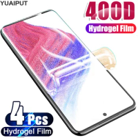 1-4 Pelicula Samsung A53, Hydrogel Film For Samsung Galaxy A53 5G Screen Protector Sansung A-53 A51 Galaxy A52 A52S Soft Glass