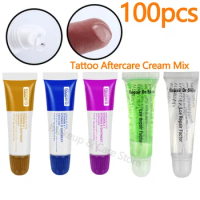 100PCS Tattoo Aftercare Cream Fougera Vitamin Ointment A&amp;D Anti Scar Repairing Cream for Permanent Makeup Tattoo Care Supplies