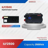 Hybrid Solar Inverter 2000 WATT Samoto Pure Sine Wave Low Frequency 2000W MPPT Sistem Battery 48V 25
