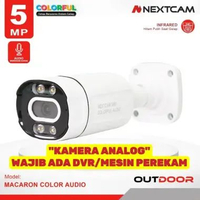 KAMERA CCTV OUTDOOR COLORVU 5MP MIC AUDIO KAMERA ADA SUARA Macaron-A
