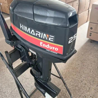 Good Price 2 Stroke 25HP Outboard Motor Water Cooled Boat Engine short Shaft Manual Start
