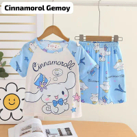 Piyama Baju Tidur Anak Motif Cinnamorol Gemoy Umur 4-15 Tahun Import Premium Nyaman dan Gaya