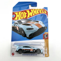 2023-98 Hot Wheels Cars ASTON MARTIN VANTAGE GT 1/64 Metal Die-cast Model Collection Toy Vehicles