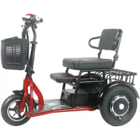 Aoyun Electric Tricycle Adult Elderly Leisure Scooter Small Household Mini Pickup Tricycle