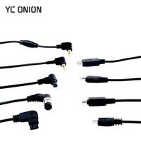 YC Onion 2.5mm Remote Shutter Release Cable Connecting Cord E3 L1 N3 S1 S2 For Nikon Fuji Kodak Canon Panasonic Sony Olympus