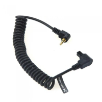 for Camera Remote Control Photographic Accessories 2.5mm Camera Remote Spring Cable for Canon Nikon 1C/3C/1N/3N Remote Cable