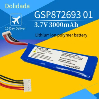 GSP872693 01 3.7V 3000mAh Rechargeable Lithium Polymer Battery For JBL Speaker Flip 4 Flip 4 Special Edition Bluetooth Audio