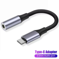 USB Type C To 3.5 Jack Earphone Adapter USB-C 3 5mm Audio Cable Converter For  15 15 Pro MAX Samsung Galaxy Huawei Xiaomi