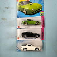 Paket 3 Mobil Hot Wheels 89 Mazda scan RX-7 FC35