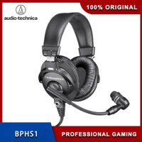 Original Audio Technica BPHS1 Wired Earphones Professional Gaming Headphones With Microphone