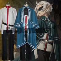 IN STOCK Anime Sylphiette Sylphy as Fitts Outfit Cosplay Rudeus Greyrat Ranoa Magic Academy School Uniform Cosplay Costume