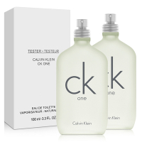 Calvin Klein 凱文克萊 CK One 中性淡香水(100mlX2入)-Tester
