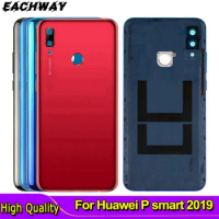 New Back Glass Cover For Huawei P Smart 2019 Back Battery Cover Rear Housing Case Replacement For Huawei P Smart 2019 Back Cover