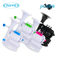 【NUVO】Nuvo jHorn 法國號 塑膠圓號 塑膠小號 附收納盒 背帶 號嘴(塑膠管樂器)