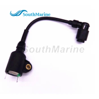 Boat Motor 823033 Ignition Coil for Mercury Quicksilver Outboard Engine 2.5HP 3HP 3.3HP