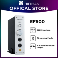 HIFIMAN EF500 DAC/Amplifier/Headphone Stand with Streaming Media and Hymalaya LE R2R DAC