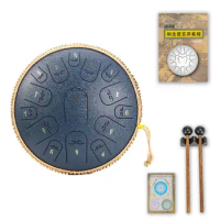Steel Tongue Drum Musical Instruments Tongue Drum 15 Notes Meditation Drum Musical Instruments Steel Drums Musical Instruments C