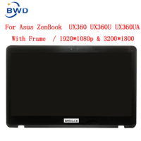 For ASUS ZENBOOK FLIP UX360U SERIES UX360UA UX360UAK REPLACEMENT LAPTOP lcd Assembly