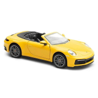 Diecast Convertible Cabriolet Porsche 911 1:32 Porsche 911 Carrera Cabriolet Model Car Alloy Diecast