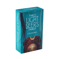 The Light Seers Tarot Desk Card Oracle Divination Game Deck Party Astrology Cards Oracle Cards Game for Women Girl Tarot Cards