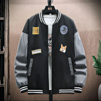 Jaket Lelaki, Gaya Musim Bunga dan Musim Luruh, Trend Korea, Jaket Besbol, Kasual, Nipis, Sesuai unt